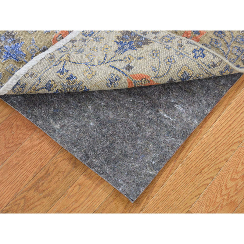 Coussin tapis anti-dérapant de haute qualité (0,375" ) Mooreland, Rectangle 9 pi x 12 pi
