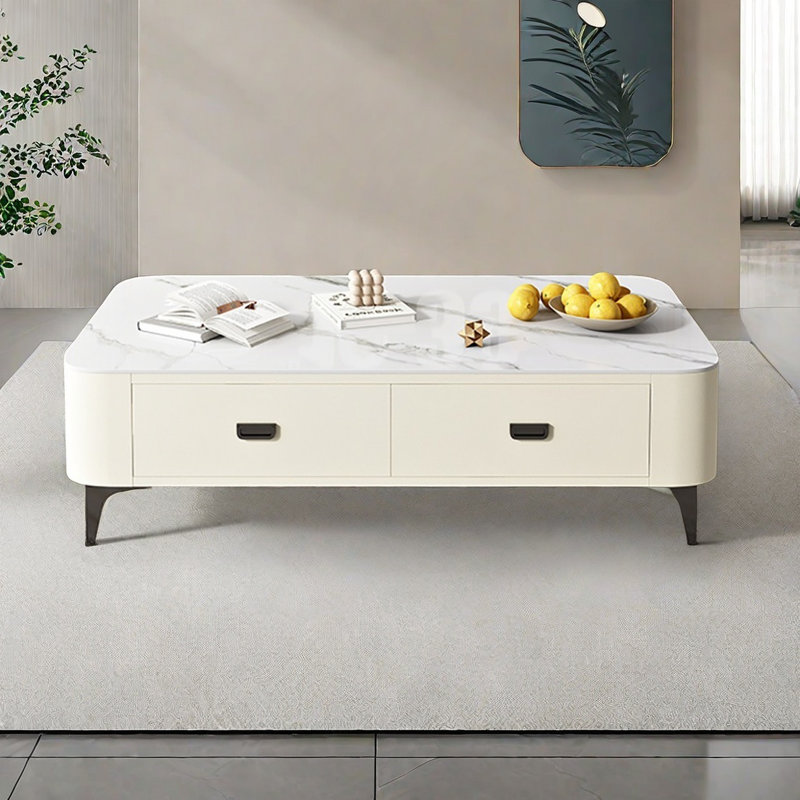 Very simple rock plate coffee table