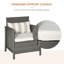 Rattan Sofa Set