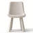 Modern Fully Upholstered Dining Chairs With Sculptural Base – Beige, Black, Green, Taupe, Set Of 4-116574593
