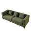Canapé modulaire surdimensionné de 81 pouces à 3 places de 81 pouces, canapé modulaire en tissu Comfort
