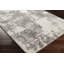 Tapis abstrait gris en polyester Parmelee-532571433