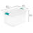 Sterilite Latching Storage Tote Box and Deep Clip Box