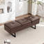 Banc de rangement rembourré en similicuir Charice-132539111