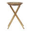 Tray Top Cross Legs End Table