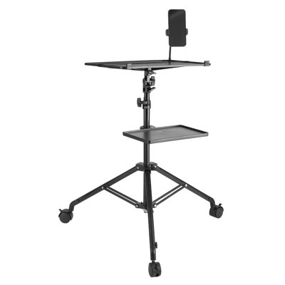 Projector Stand with Wheels Laptop Stand Tripod Height from 31.3 to 67.3"