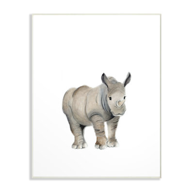 Art sur toile Gupton «Rhino Animal»