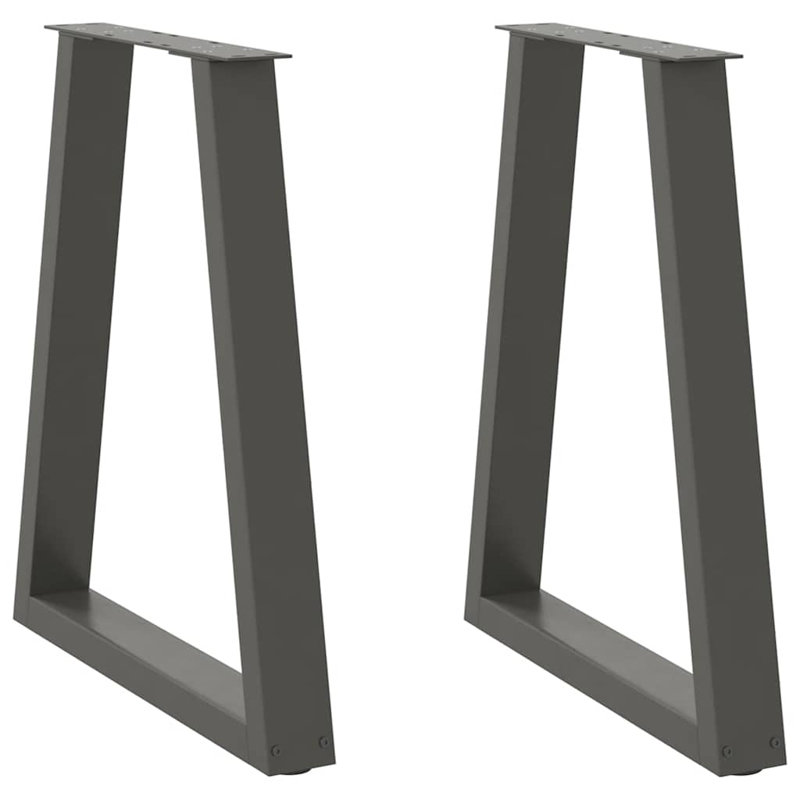Auvil Table Leg, Black, 50 x (72-73.3) cm, 2