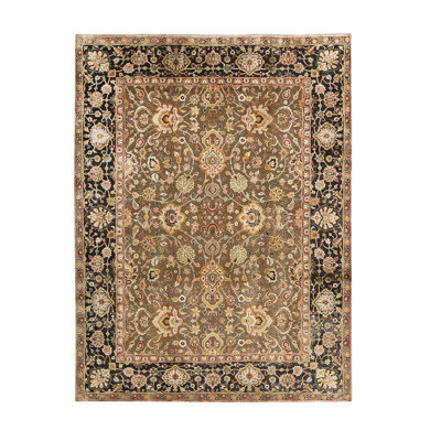 Oriental Area Rug in Black