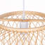 Luminaire suspendu moderne en bambou tissé à la main-300592285