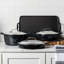 All-Clad Enameled Cast Iron, Braiser With Lid, 4 Quart