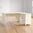 60W L Shaped Desk with Storage in Antique White-880839000