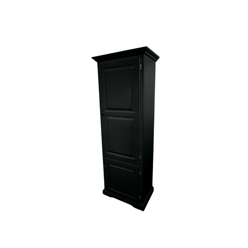 Sevak 75'' Kitchen Pantry, Black