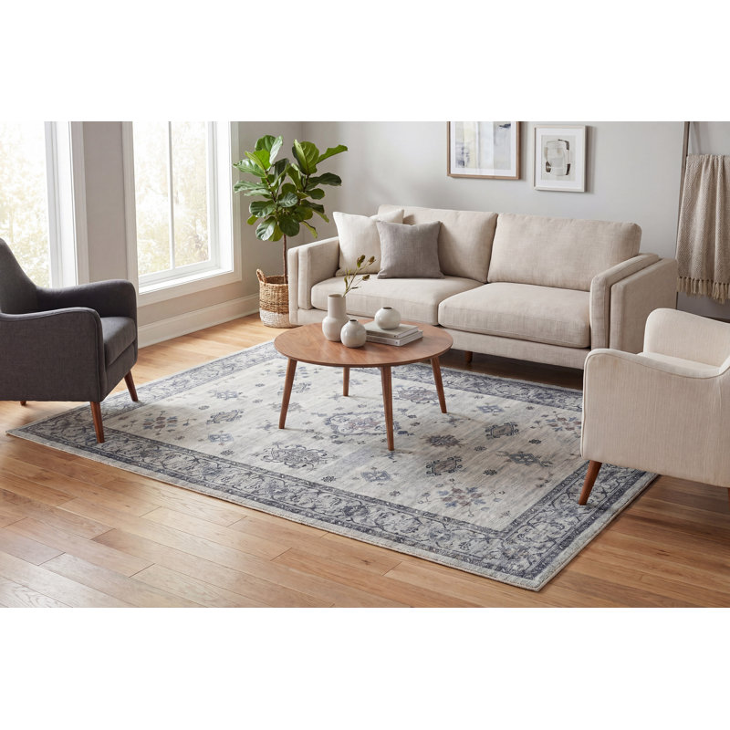 ELISE 5.3X7 6304-900 GREY, Rectangle 5'3" x 7'