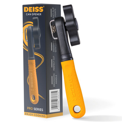 Deiss Pro Heavy Duty Manual Can Opener With Soft Touch Handle