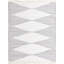 Tapis uni / rayé couleur crème Bracen-812617090