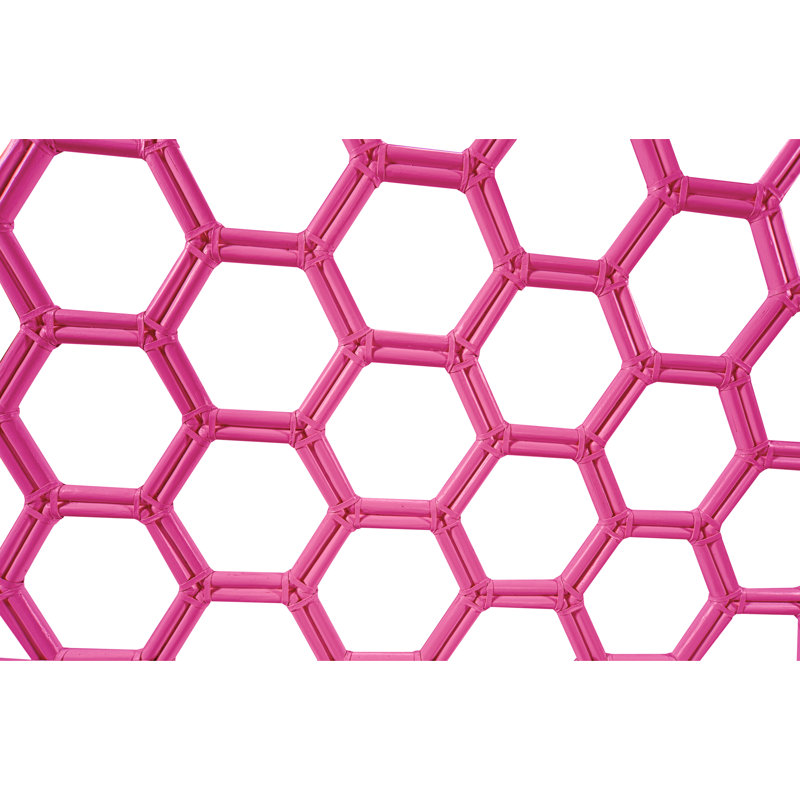 Honeycomb Bed, Queen, Light Gray