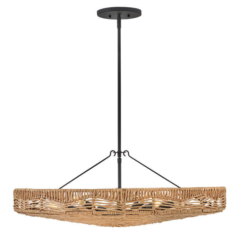 Lustre tambour 6 lumières