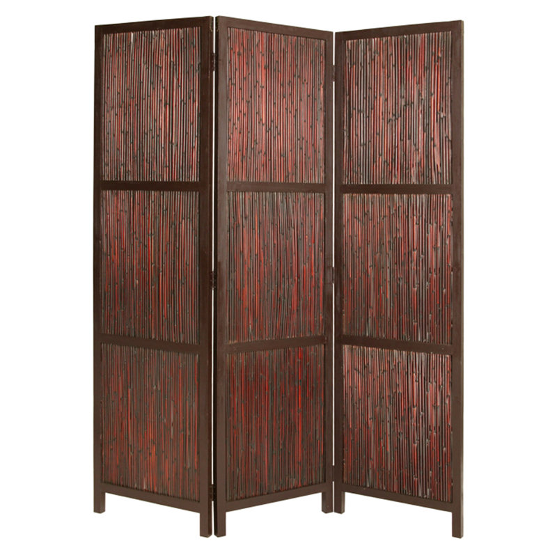 Cloison pliante en bambou / rotin Smelser, 3