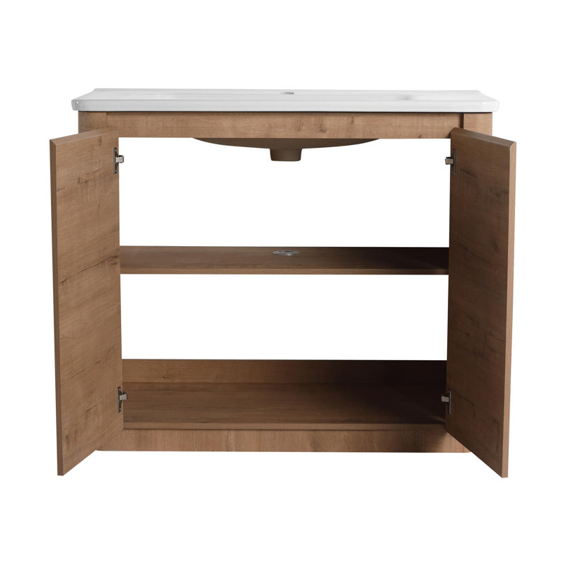 Ensemble de meuble-lavabo simple 40 po avec lavabo, 40"