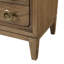 Table de chevet 3 tiroirs avec finition USB au lait