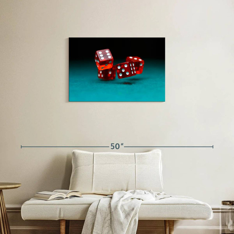 Senne Rolling Dice, 20" H x 30" W