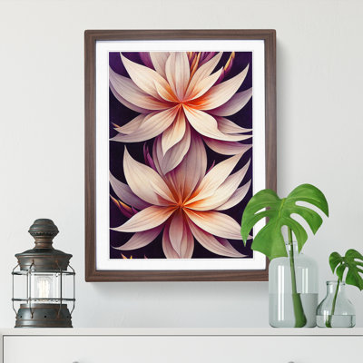 The Dignified Flowers - Framed Print