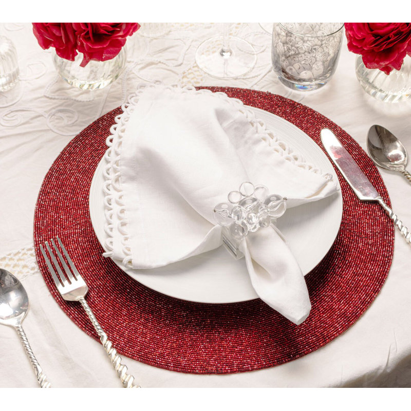 Confetti Placemat, Red