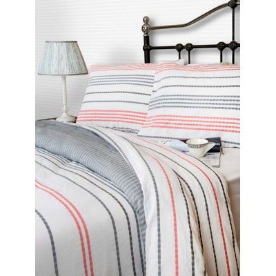 Cotton Striped Duvet Cover