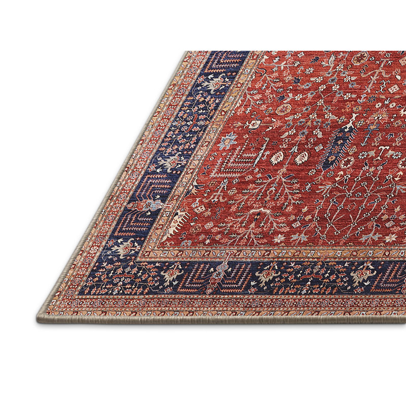 Tapis oriental orange, Rectangle 8 pi x 12 pi