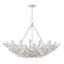 Tulip 9 Light 40" Chandelier - Clear K9 Crystal