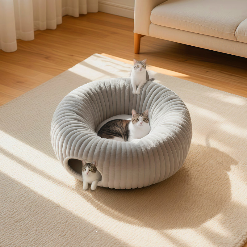 Lit tunnel pour chats Cat