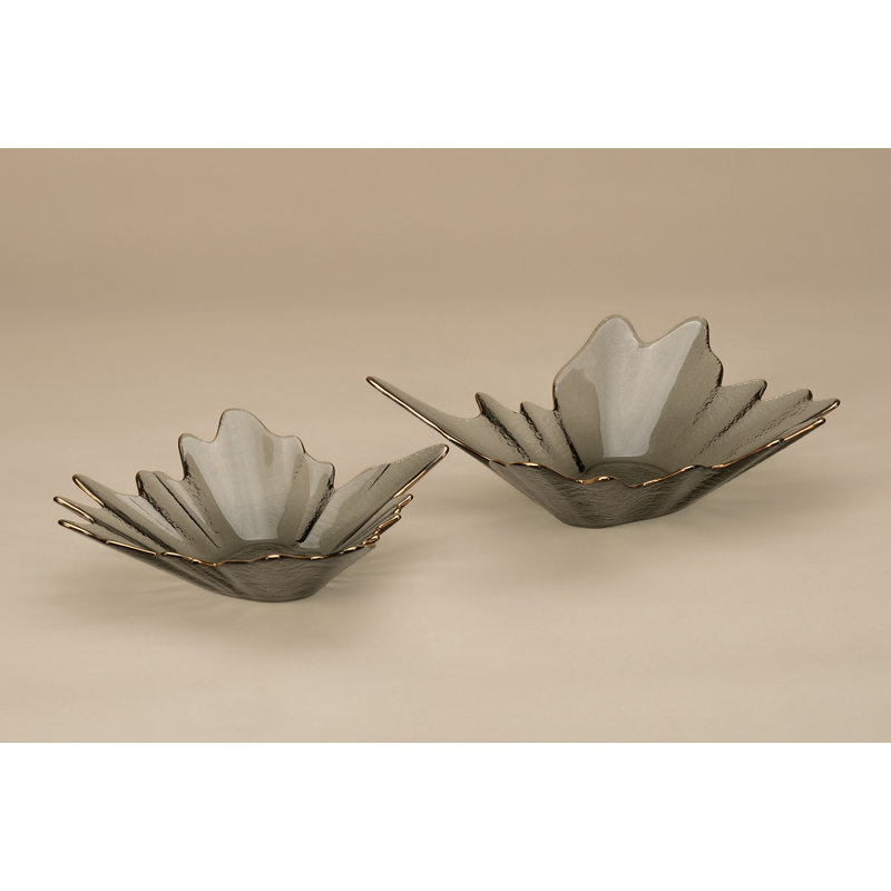 Ponderosa Glass Decorative Bowl 1