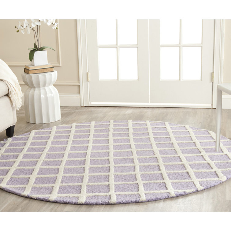 Sanyla Hand Tufted Wool Geometric Rug