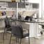 Ensemble de 2 chaises pour bureau avec chaise pour invités