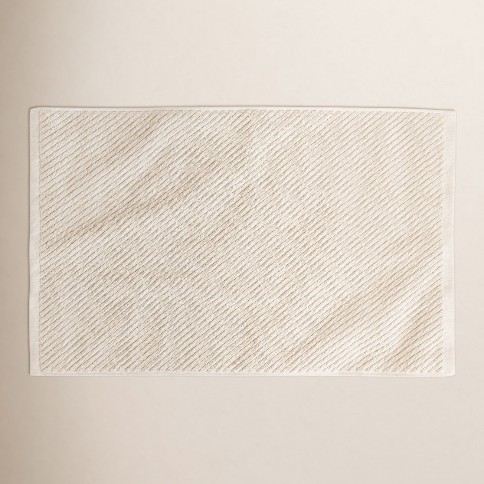Air Weight Organic Cotton Bath Mat, Undyed