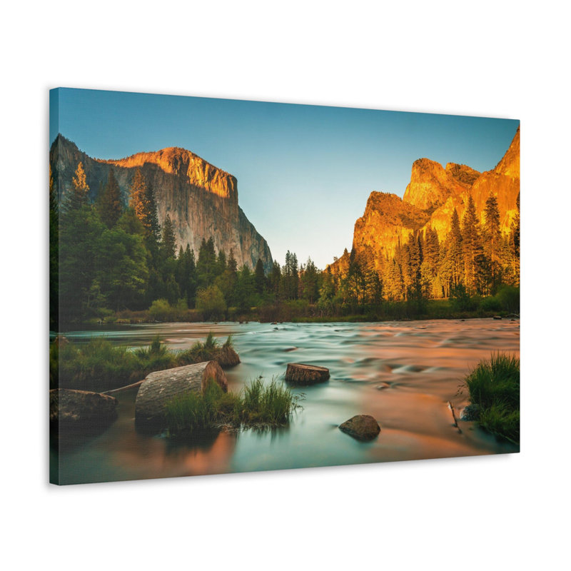 Wall Art on Canvas, 16cm H x 20cm W