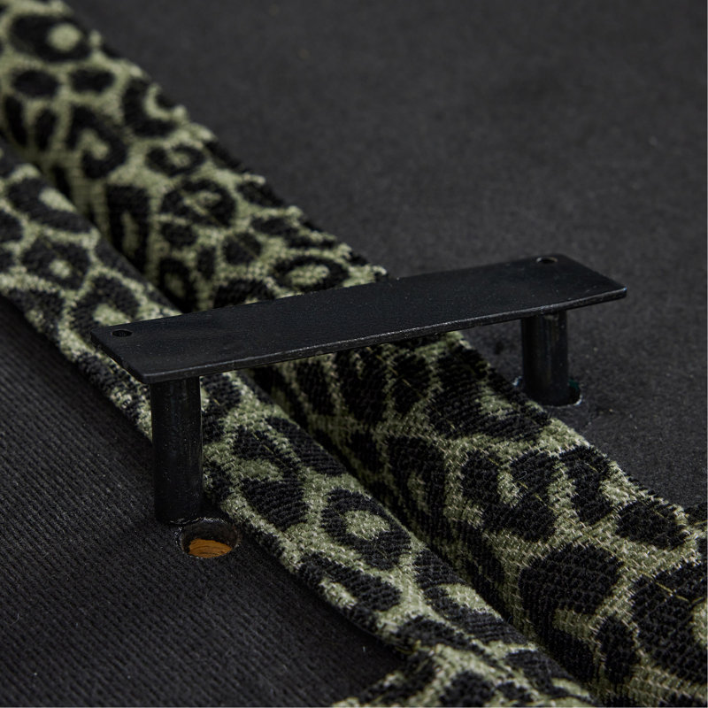 Canapé Comfy Chenille Leopard, Green Chenille