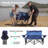 Oversized Double Camping Chair, Heavy Duty Camping Loveseat for Adult, Outdoor Folding Couch Supports 600 lbs-1659450223