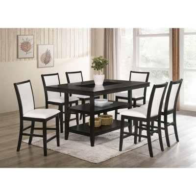 Aleiya Rectangular 60'' L x 42'' W Dining Set -  Red Barrel StudioÂ®, 3FD873E0CA11438CBAC58A63DFA607A7