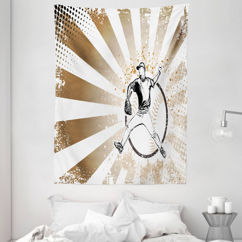 Tapisserie en polyester, H 80 po x l 60 po