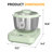 Electric Dough Maker With Ferment Function, 5.2Qt