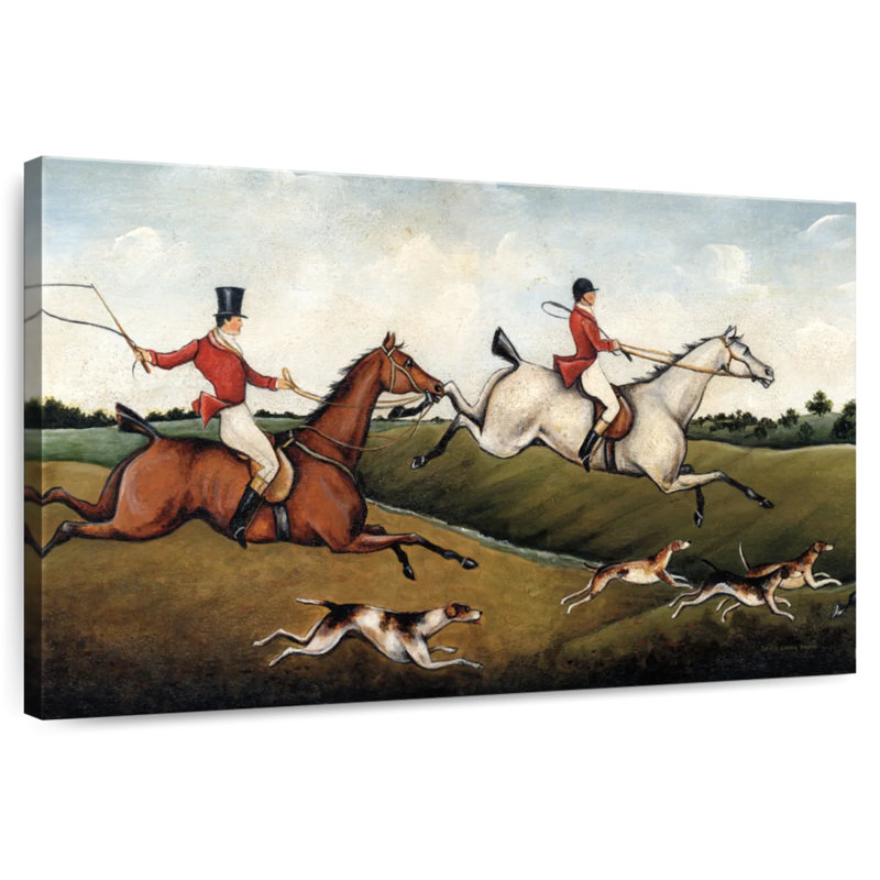 Senne The Hunt, 16" H x 24" W