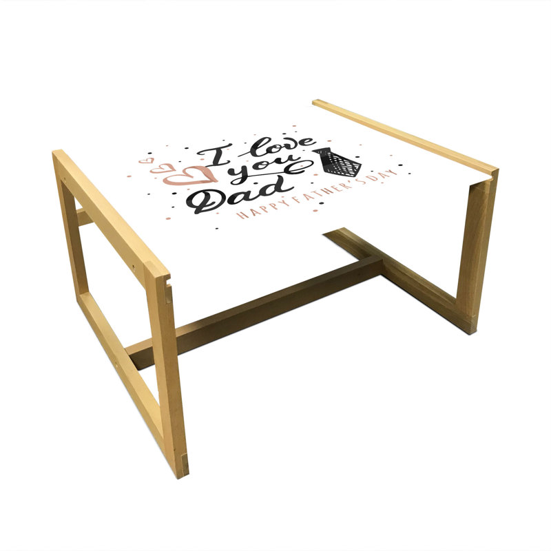 Kailee Sled Coffee Table, 40cm H x 74cm W x 62cm D