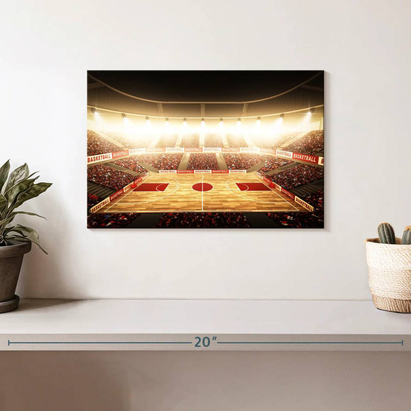 Sireci Basketball Stadium, 8" H x 12" W