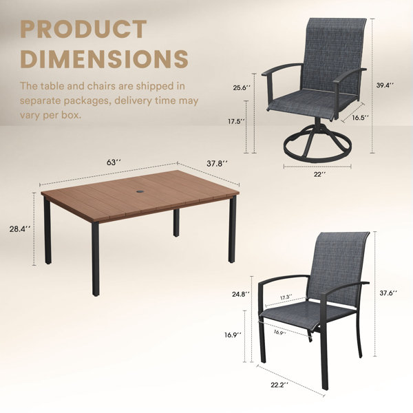 Dimensions du produit