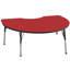 Table d'activité 48 "x 72" avec moulures en T et pieds réglables-39310981-99077992