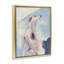 "Greyhound", peinture abstraite encadrée sur toile flottante par Melissa Wang-956569678-966996030