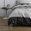 Ensemble de housse de couette réversible moderne et contemporaine en coton d'une contexture de 200 fils Jurmo Marimekko-20597257