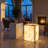  Signature Natural Marble Side Table - Modern Luxury With Dimmable Led Glow
